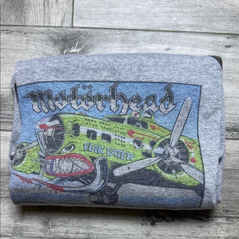 Brown and Gray Raglan Motörhead Men's Shirt Size XXL